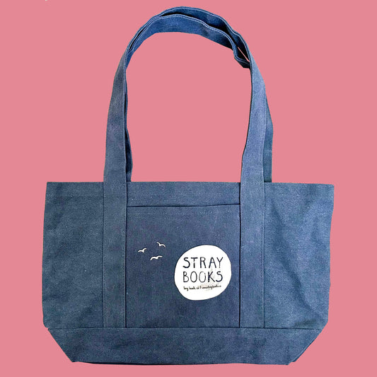 Stray Books Tote Bag