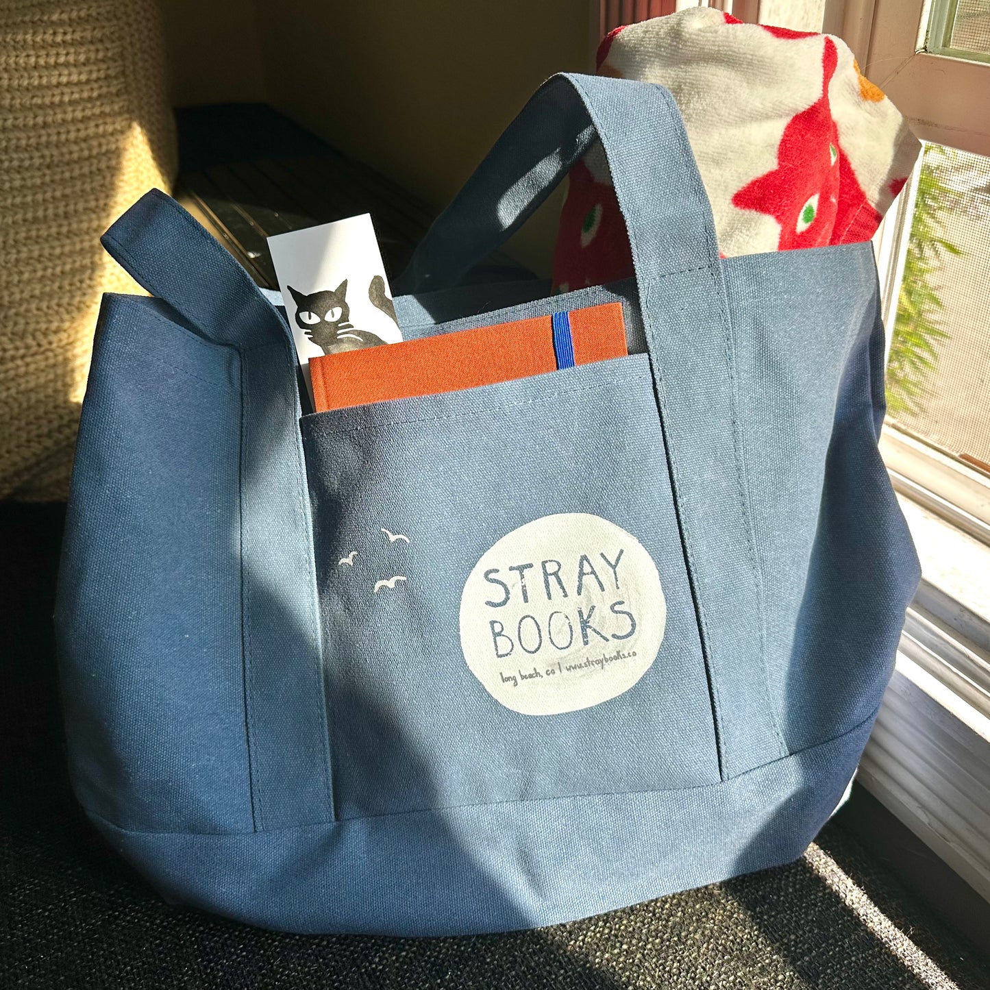 Stray Books Tote Bag