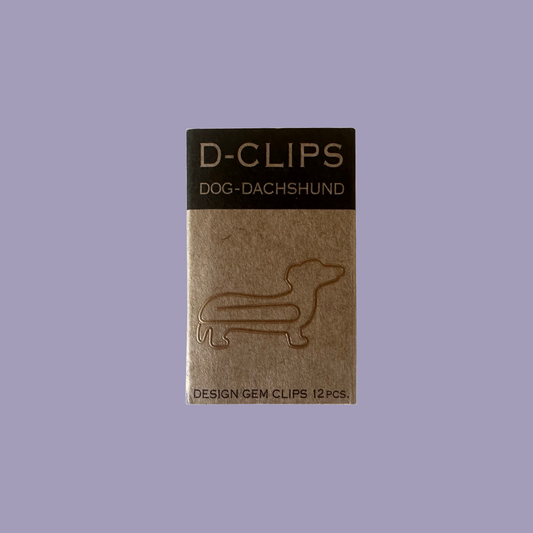 Dachshund Paper Clips