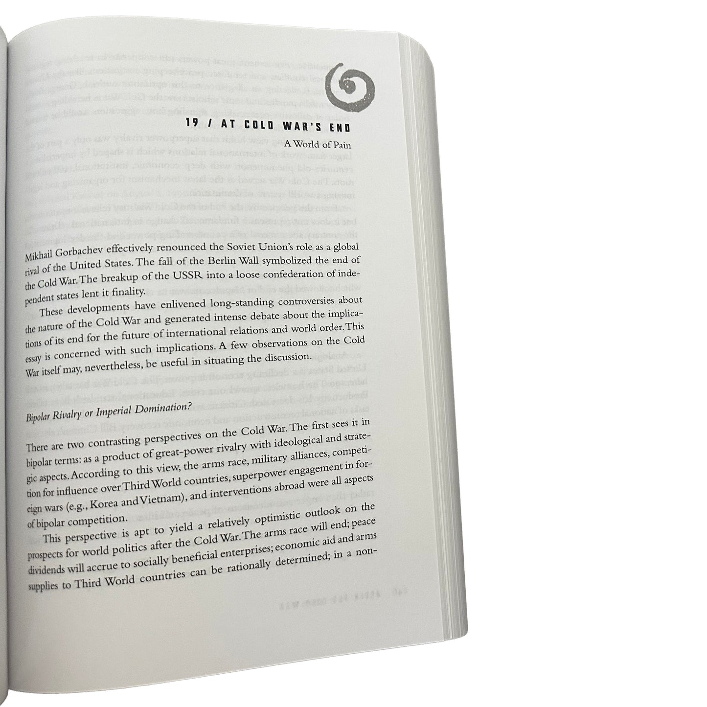 Open copy of The Selected Writings of Eqbal Ahmad with text on a white background