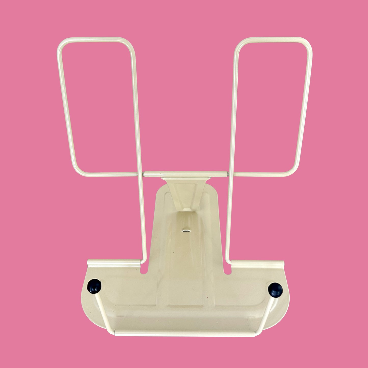 Metal Bookstand, Beige