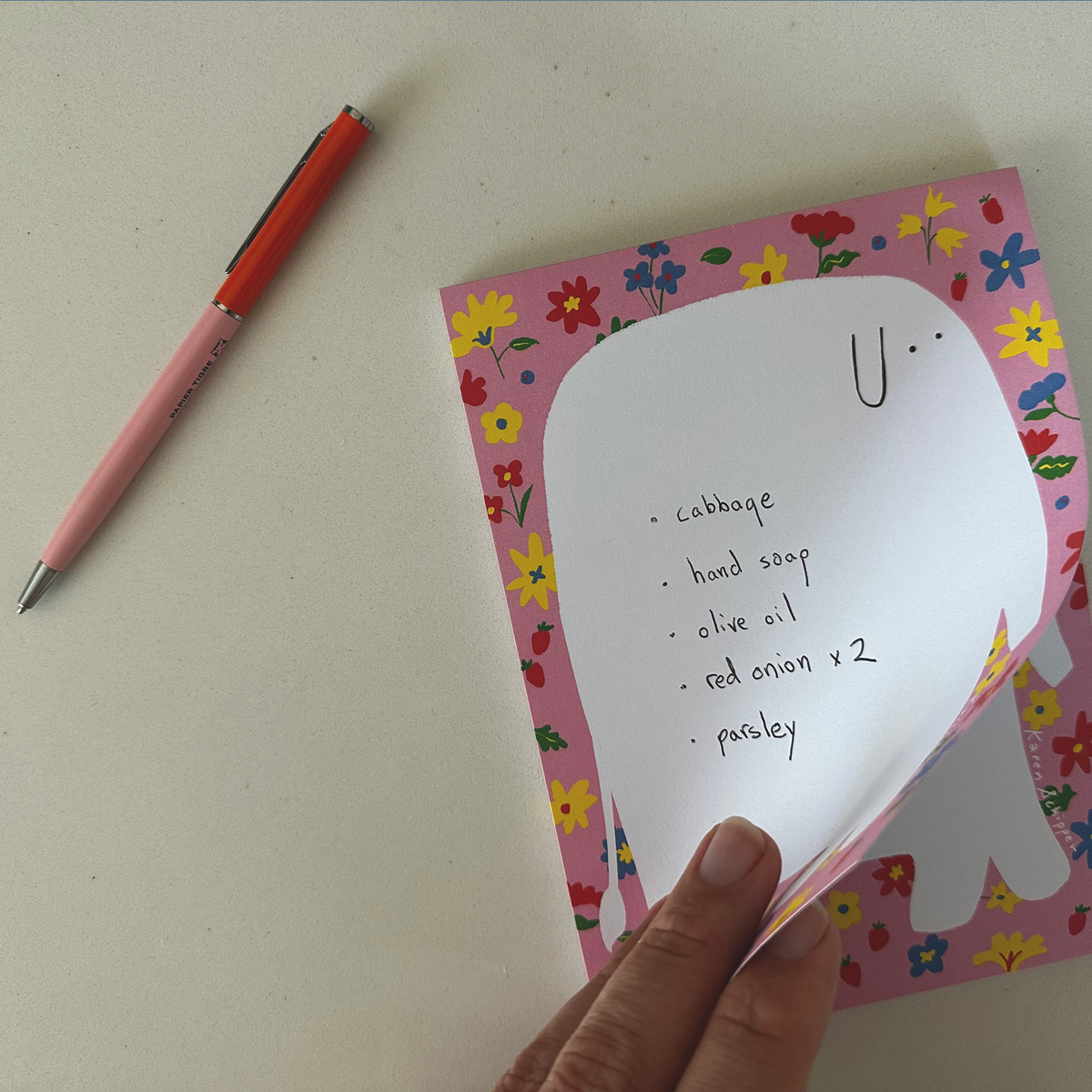 Elephant Notepad